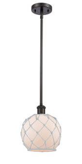 Ballston One Light Mini Pendant in Oil Rubbed Bronze (405|516-1S-OB-G121-8RW)