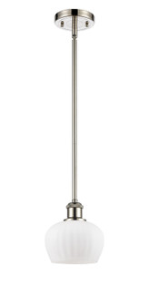 Ballston One Light Mini Pendant in Polished Nickel (405|516-1S-PN-G91)