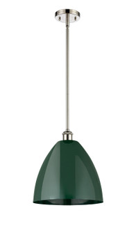 Ballston One Light Pendant in Polished Nickel (405|516-1S-PN-MBD-12-GR) Ballston One Light Pendant in Polished Nickel (405|516-1S-PN-MBD-12-GR)