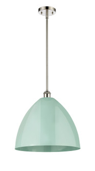 Ballston One Light Pendant in Polished Nickel (405|516-1S-PN-MBD-16-SF)