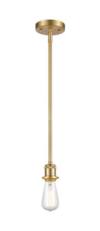 Ballston One Light Mini Pendant in Satin Gold (405|516-1S-SG)