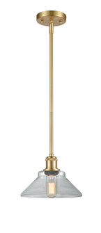 Ballston One Light Mini Pendant in Satin Gold (405|516-1S-SG-G132)