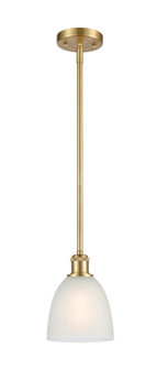Ballston LED Mini Pendant in Satin Gold (405|516-1S-SG-G381-LED)