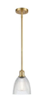 Ballston One Light Mini Pendant in Satin Gold (405|516-1S-SG-G382)