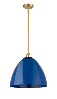 Ballston One Light Pendant in Satin Gold (405|516-1S-SG-MBD-16-BL)