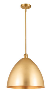 Ballston One Light Pendant in Satin Gold (405|516-1S-SG-MBD-16-SG)