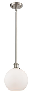 Ballston LED Mini Pendant in Brushed Satin Nickel (405|516-1S-SN-G121-8-LED)