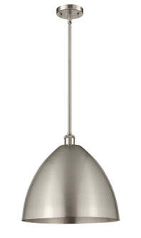 Ballston LED Pendant in Brushed Satin Nickel (405|516-1S-SN-MBD-16-SN-LED)