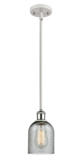 Ballston One Light Mini Pendant in White Polished Chrome (405|516-1S-WPC-G257)