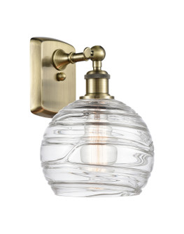 Ballston One Light Wall Sconce in Antique Brass (405|516-1W-AB-G1213-8)