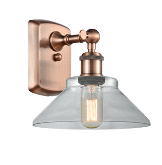 Ballston One Light Wall Sconce in Antique Copper (405|516-1W-AC-G132)
