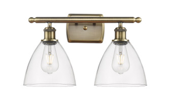 Ballston Two Light Bath Vanity in Antique Brass (405|516-2W-AB-GBD-752)