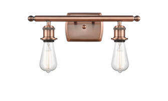 Ballston LED Bath Vanity in Antique Copper (405|516-2W-AC-LED)