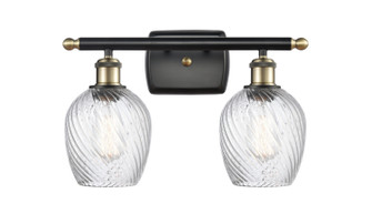 Ballston Two Light Bath Vanity in Black Antique Brass (405|516-2W-BAB-G292)