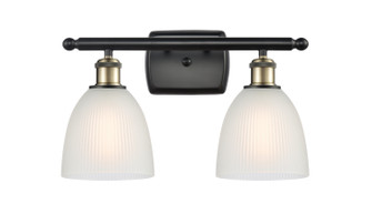 Ballston LED Bath Vanity in Black Antique Brass (405|516-2W-BAB-G381-LED)