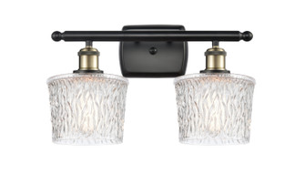 Ballston Two Light Bath Vanity in Black Antique Brass (405|516-2W-BAB-G402)