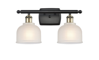 Ballston LED Bath Vanity in Black Antique Brass (405|516-2W-BAB-G411-LED)