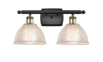 Ballston Two Light Bath Vanity in Black Antique Brass (405|516-2W-BAB-G422)