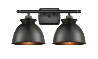 Ballston LED Bath Vanity in Black Antique Brass (405|516-2W-BAB-M14-BK-LED)