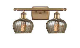 Ballston Two Light Bath Vanity in Brushed Brass (405|516-2W-BB-G96)
