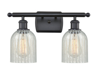 Ballston Two Light Bath Vanity in Matte Black (405|516-2W-BK-G2511)