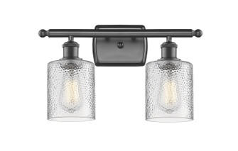 Ballston Two Light Bath Vanity in Oil Rubbed Bronze (405|516-2W-OB-G112)