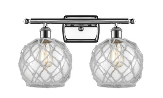 Ballston Two Light Bath Vanity in Polished Chrome (405|516-2W-PC-G122-8RW)