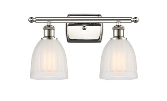 Ballston Two Light Bath Vanity in Polished Nickel (405|516-2W-PN-G441)