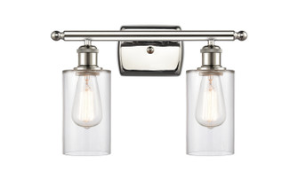 Ballston Two Light Bath Vanity in Polished Nickel (405|516-2W-PN-G802)