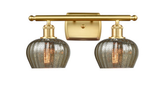 Ballston Two Light Bath Vanity in Satin Gold (405|516-2W-SG-G96)