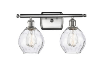 Ballston Two Light Bath Vanity in Brushed Satin Nickel (405|516-2W-SN-G362)
