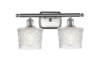 Ballston Two Light Bath Vanity in Brushed Satin Nickel (405|516-2W-SN-G402)