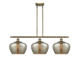 Ballston Three Light Island Pendant in Antique Brass (405|516-3I-AB-G96-L)