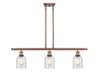 Ballston Three Light Island Pendant in Antique Copper (405|516-3I-AC-G259)