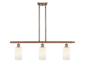 Ballston Three Light Island Pendant in Antique Copper (405|516-3I-AC-G801)