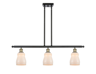 Ballston Three Light Island Pendant in Black Antique Brass (405|516-3I-BAB-G391)