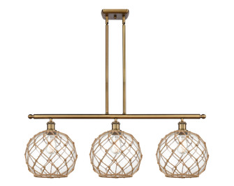 Ballston LED Island Pendant in Brushed Brass (405|516-3I-BB-G122-10RB-LED)