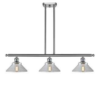 Ballston LED Island Pendant in Brushed Brass (405|516-3I-BB-G132-LED)