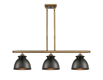 Ballston LED Island Pendant in Brushed Brass (405|516-3I-BB-M14-BK-LED)