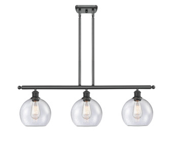 Ballston LED Island Pendant in Matte Black (405|516-3I-BK-G124-8-LED)
