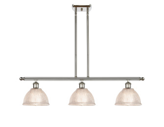 Ballston Three Light Island Pendant in Polished Nickel (405|516-3I-PN-G422)