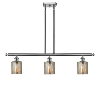 Ballston Three Light Island Pendant in Satin Gold (405|516-3I-SG-G1113)