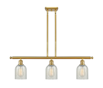 Ballston Three Light Island Pendant in Satin Gold (405|516-3I-SG-G2511)