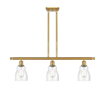 Ballston Three Light Island Pendant in Satin Gold (405|516-3I-SG-G394)