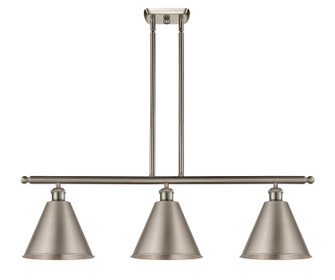 Ballston Three Light Island Pendant in Satin Gold (405|516-3I-SG-MBC-12-SG)