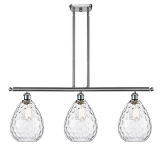 Ballston Three Light Island Pendant in Brushed Satin Nickel (405|516-3I-SN-G372)