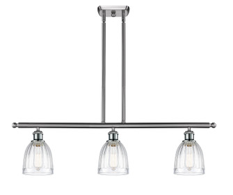 Ballston LED Island Pendant in Brushed Satin Nickel (405|516-3I-SN-G442-LED)