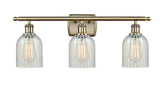 Ballston LED Bath Vanity in Antique Brass (405|516-3W-AB-G2511-LED)