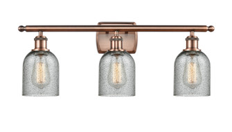 Ballston Three Light Bath Vanity in Antique Copper (405|516-3W-AC-G257)