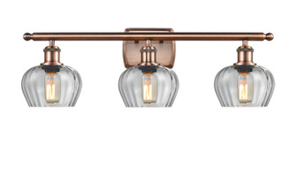 Ballston Three Light Bath Vanity in Antique Copper (405|516-3W-AC-G92)